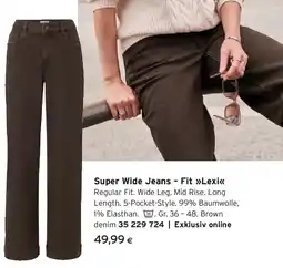 Tchibo Eduscho Super Wide Jeans - Fit »Lexi« Angebot