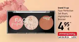 dm trend !t up Face Perfection Set Blush, Highlighter & Bronzer Angebot