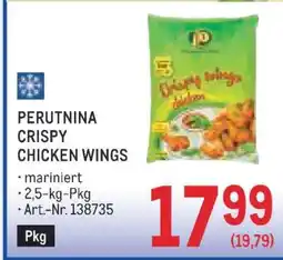 Metro PERUTNINA CRISPY CHICKEN WINGS Angebot