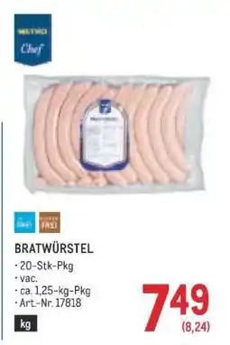 Metro Bratwürstel Angebot