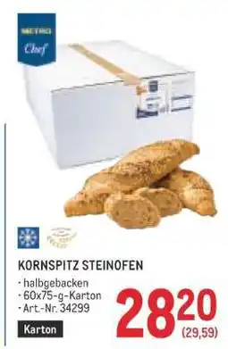 Metro KORNSPITZ STEINOFEN Angebot