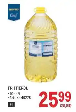 Metro FRITTIERÖL Angebot