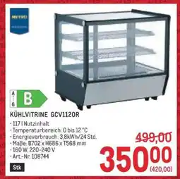 Metro KÜHLVITRINE GCV1120R Angebot