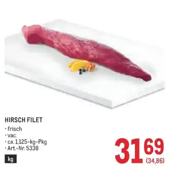 Hirsch Filet