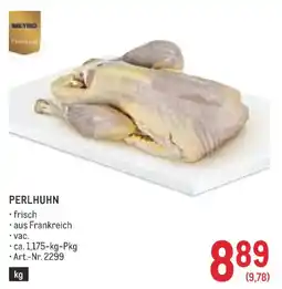 Metro Perlhuhn Angebot