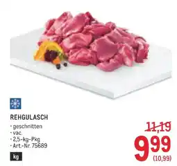 Metro Rehgulasch Angebot