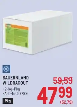 Metro Bauernland Wildragout Angebot