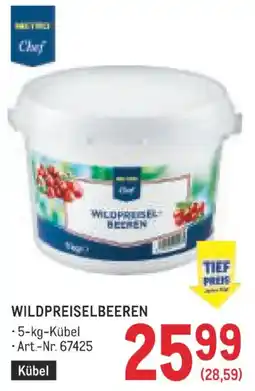 Metro Wildpreiselbeeren Angebot