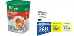 Metro Knorr Professional Bratensaft Angebot