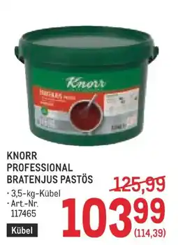 Metro Knorr Professional Bratenjus Pastös Angebot