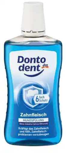 dm Dontodent Mundspülung Zahnfleischpflege 6-fach Schutz Angebot