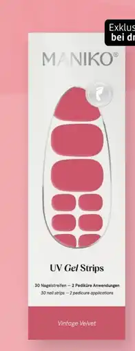 dm Maniko UV-Nagelfolien Pediküre Angebot