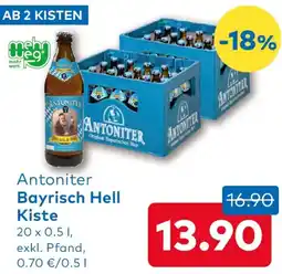 T&G Antoniter Bayrisch Hell Angebot