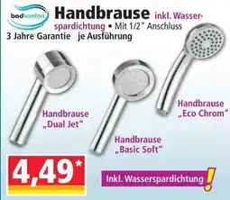 Norma badkomfort Handbrause Angebot