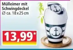 Norma Mülleimer mit Schwingdeckel Angebot