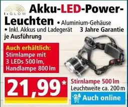 Norma I-GLOW Akku-LED-Power-Leuchten Angebot