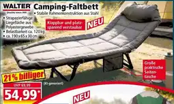 Norma WALTER Camping-Faltbett Angebot