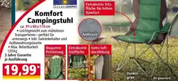 Norma Solax-Sunshine Komfort Campingstuhl Angebot