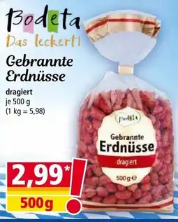 Norma Bodeta Gebrannte Erdnüsse Angebot