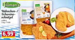 Norma Tillman's Hähnchen-/Schweineschnitzel Angebot