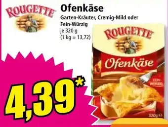 Norma Rougette Ofenkäse Angebot