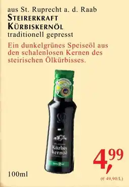 Winkler Markt Steierkraft Kürbiskernöl Angebot