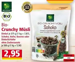 Norma Bio-Crunchy Müsli Schoko Angebot
