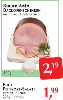 Winkler Markt Berger AMA Backofenschinken Angebot