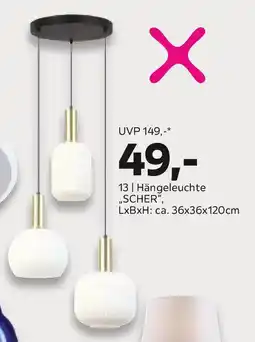 Mömax Hängeleuchte "SCHER" Angebot
