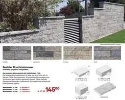 Salzburger Lagerhaus Seetaler Bruchsteinmauer Angebot