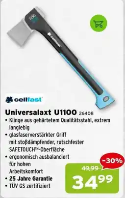 Salzburger Lagerhaus cellfast Universalaxt U1100 Angebot