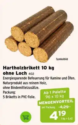 Salzburger Lagerhaus Hartholzbrikett ohne Loch Angebot