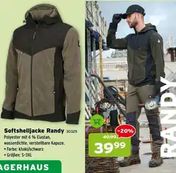 Salzburger Lagerhaus Softshelljacke Randy Angebot
