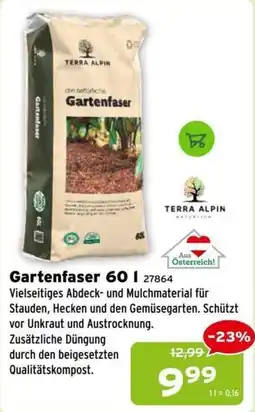 Salzburger Lagerhaus Terra Alpin Gartenfaser Angebot