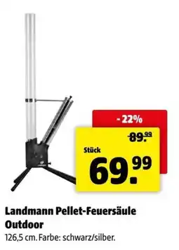 Der Grissemann Landmann Pellet-Feuersäule Outdoor Angebot