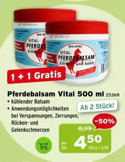 Salzburger Lagerhaus Pferdebalsam Vital Angebot