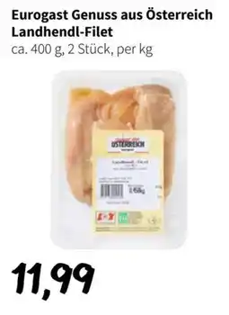 Der Grissemann Eurogast Genuss aus Österreich Landhendl-Filet Angebot