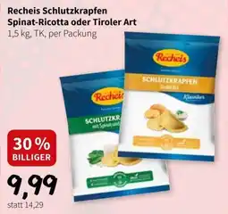 Der Grissemann Recheis Schlutzkrapfen Angebot