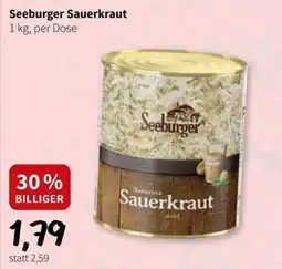 Der Grissemann Seeburger Sauerkraut Angebot