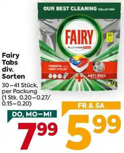 Billa Fairy Tabs Angebot