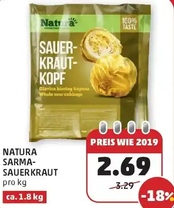 PENNY Natura Sarmasauerkraut Angebot