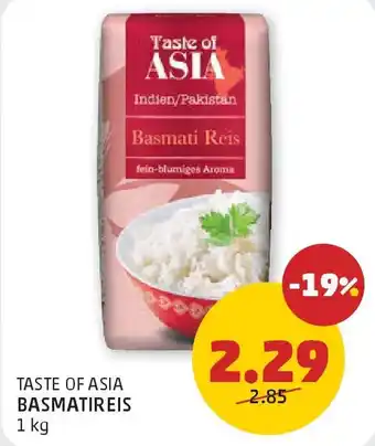 PENNY Taste of Asia Basmatireis Angebot