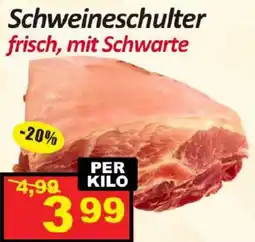 Wurstico Schweineschulter frisch, mit Schwarte Angebot