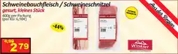 Wurstico Schweinebauchfleisch / Schweineschnitzel Angebot