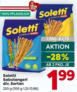 Billa Soletti Salzstangerl Angebot
