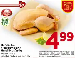 Billa Hofstädter »Fair zum Tier!« Hendl bratfertig Angebot