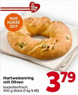 Billa Hartweizenring mit Oliven Angebot