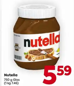 Billa Nutella Angebot