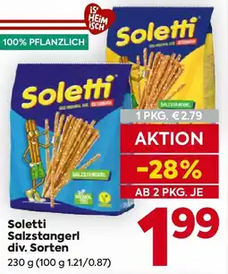 Billa Soletti Salzstangerl Angebot