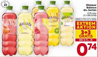 Billa Vöslauer Balance Angebot